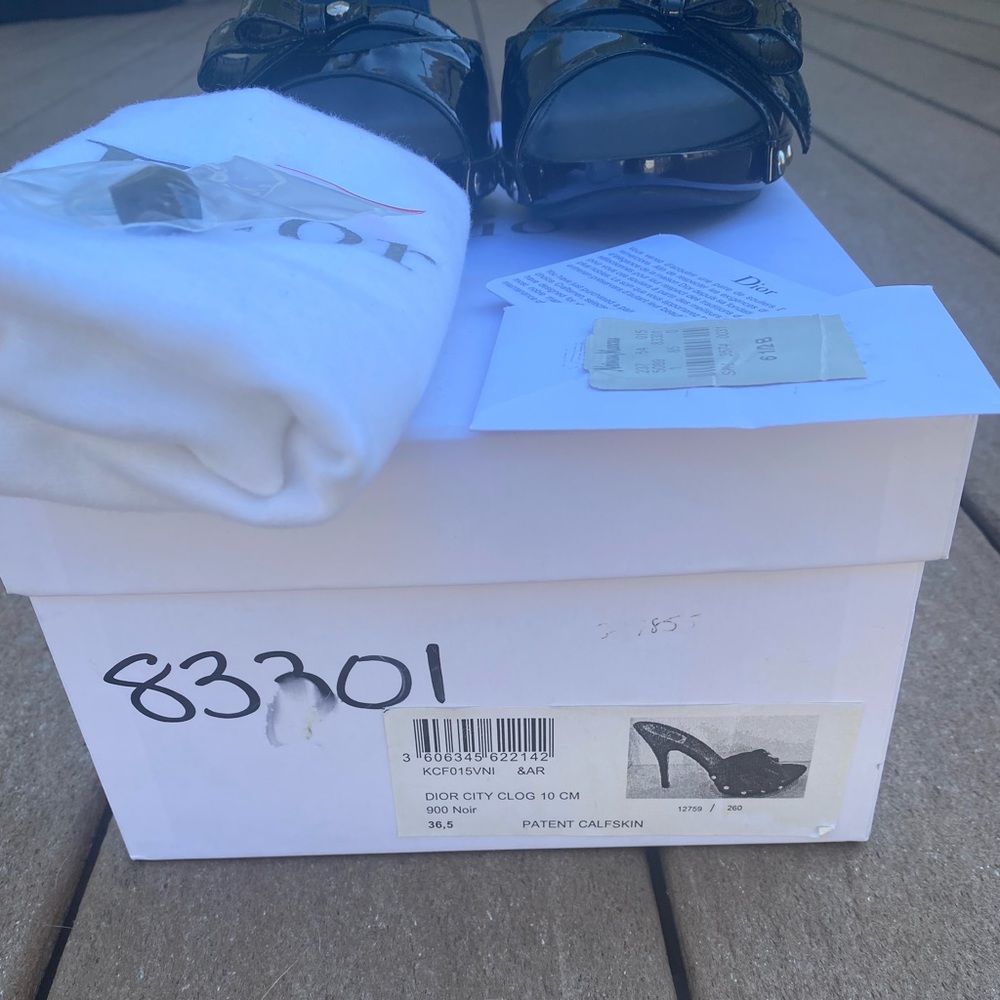 Dior City Clog 10CM  900 Noir Sandal ❤️🎉 - Picture 2 of 13